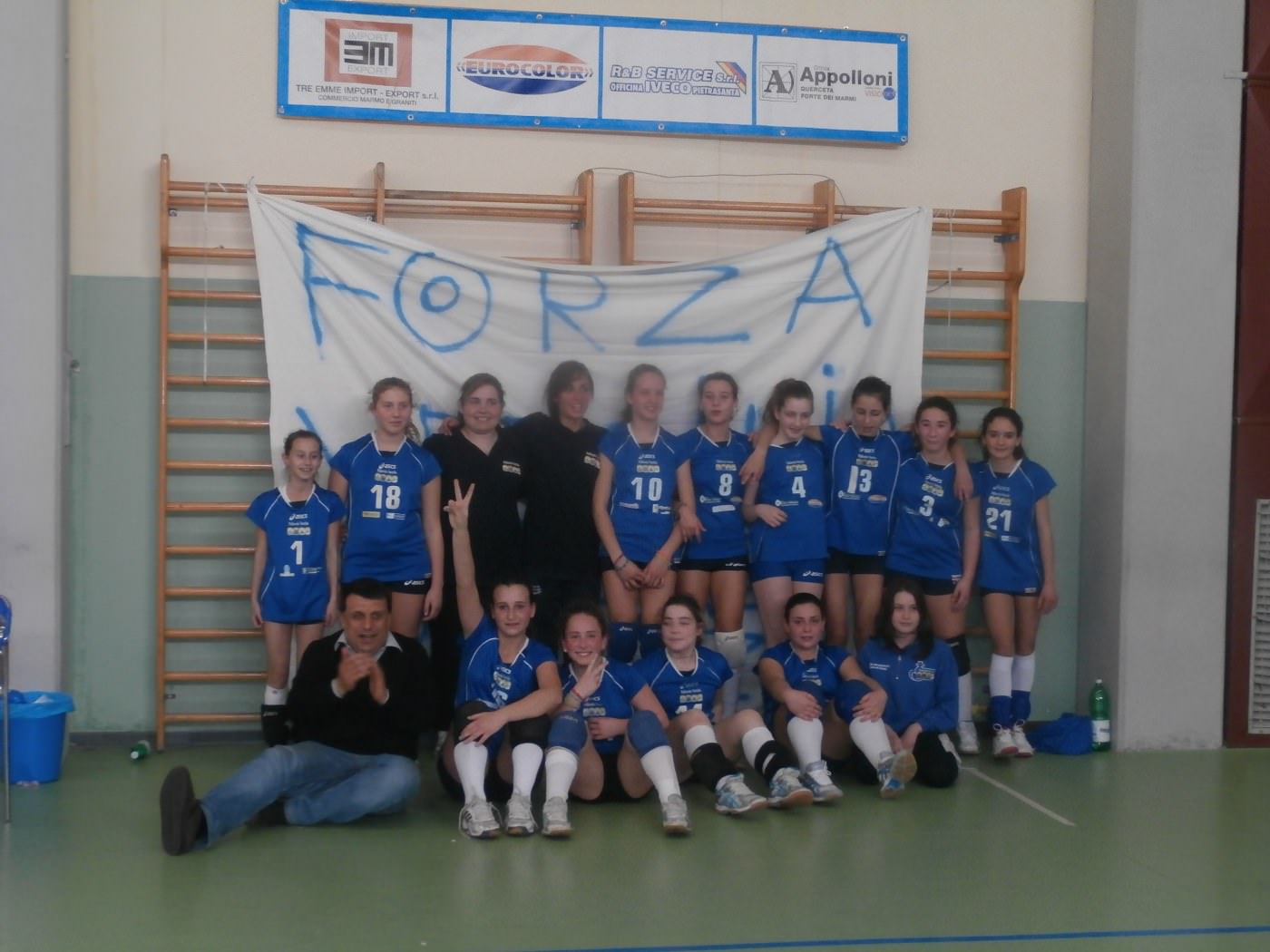 La Pallavolo Versilia si aggiudica la final four U13