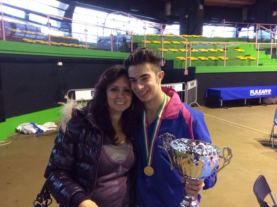 Gabriele Petroni campione italiano juniores di kata