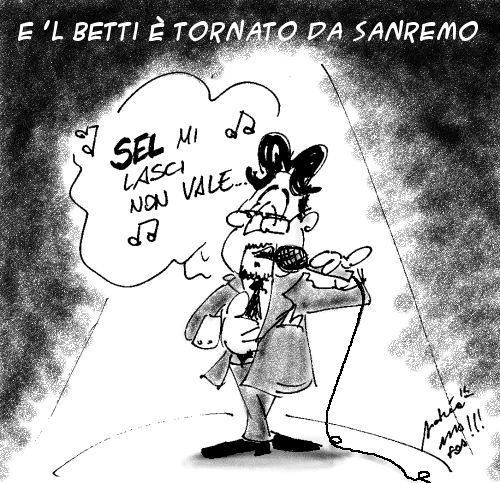 La vignetta di Alla Fóa