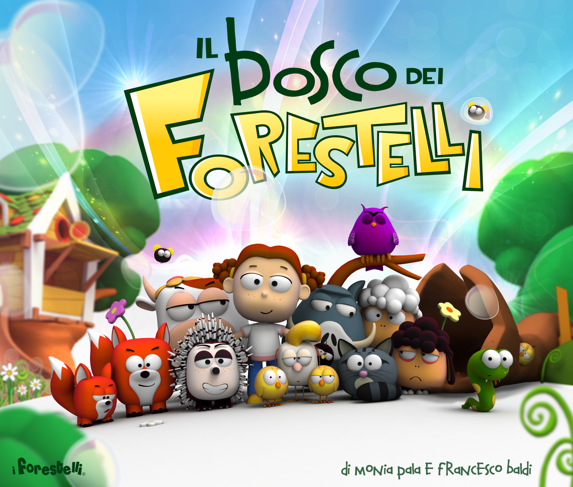 Cartoni animati made in Forte dei Marmi. “Il Bosco dei Forestelli” presentato al Festival dell’animazione di Venezia