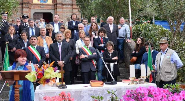 Marignana celebra il 25 aprile tra centinaia di bambini. Le foto