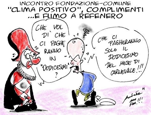 La vignetta di Alla Fóa