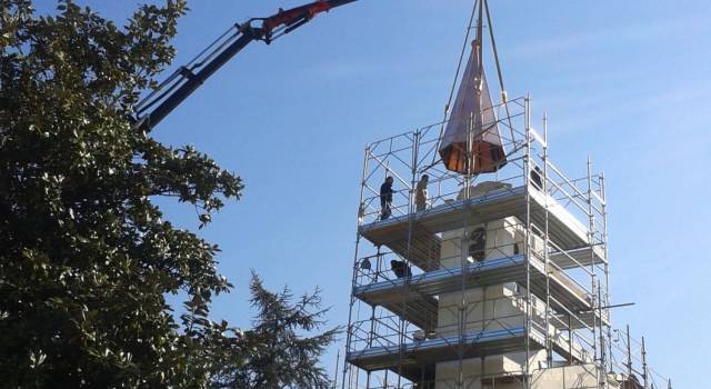 Camaiore, torna a risplendere la chiesa di Frati: sistemata la cupola