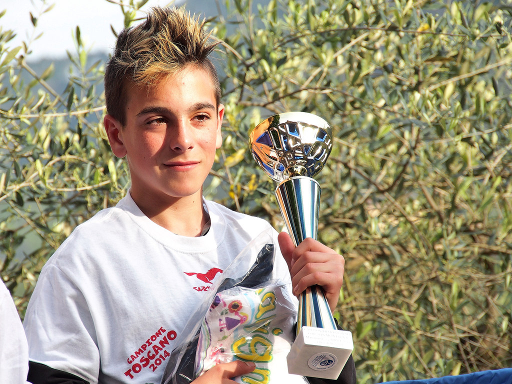 Federico Del Pistoia campione regionale di corsa in salita