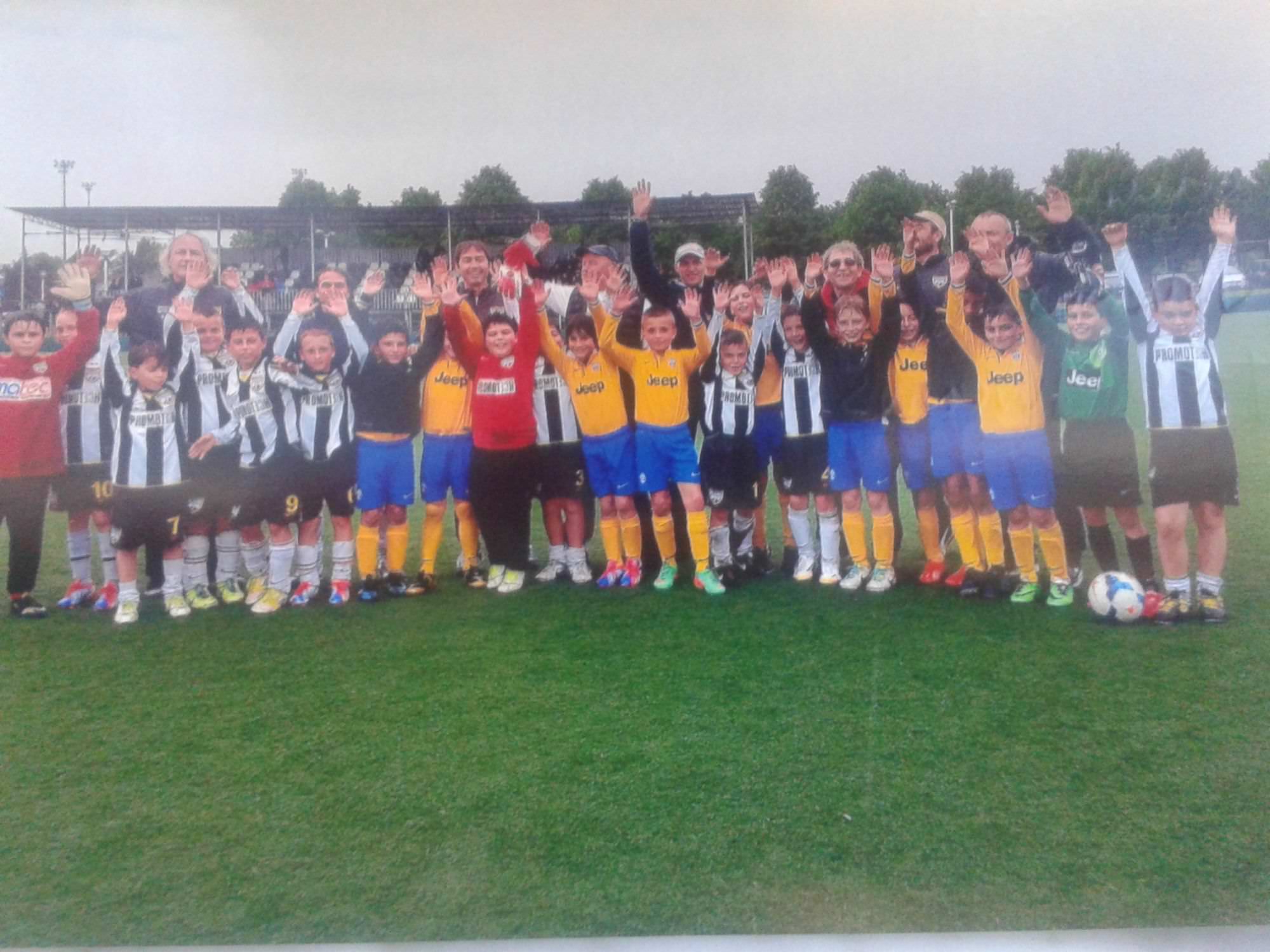 Stage per bambini alla scuola calcio Marcello Lippi