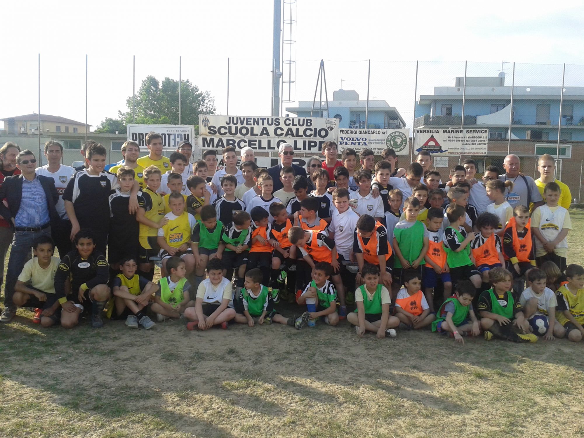 Aperte le iscrizioni alla scuola calcio Marcello Lippi dello Juventus Club Viareggio