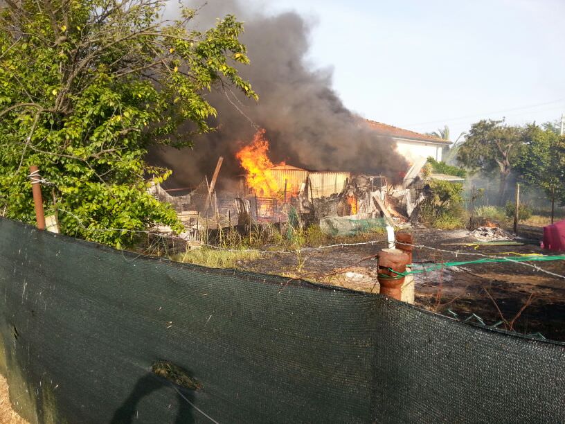 Paura per un incendio a Viareggio. I pompieri traggono in salvo un’anziana dalle fiamme