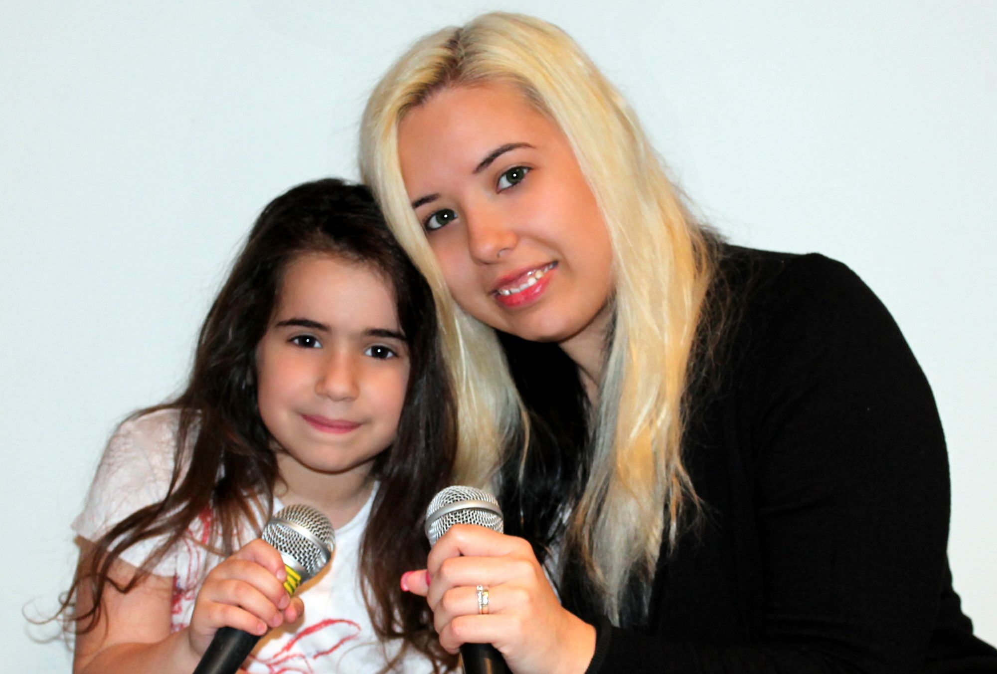 La piccola Rossana Simonetta seconda classificata al Festival Vocine Nuove Castrocaro