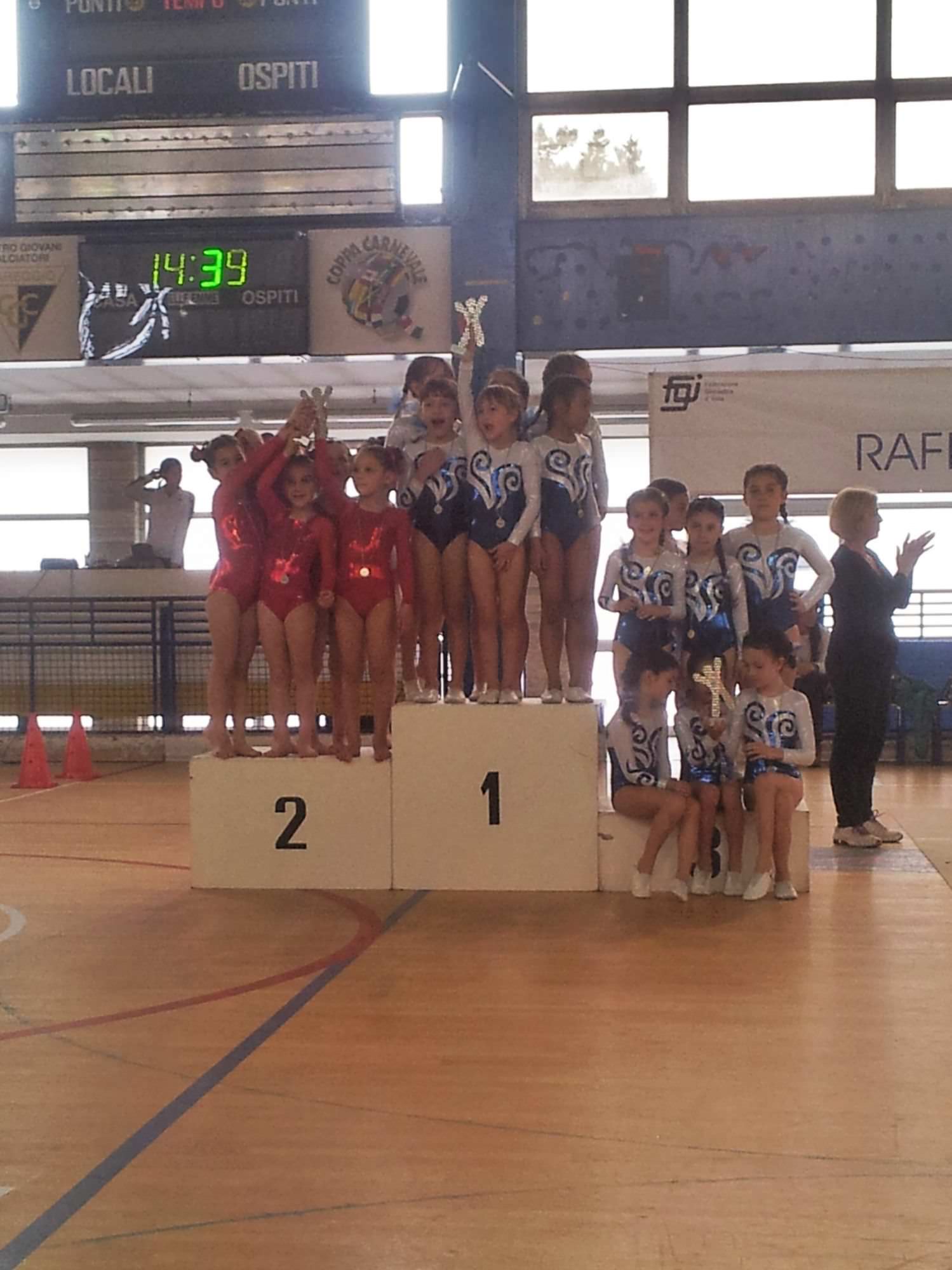 La Nuova Realtà Camaiore brilla nelle gare regionali giovanili di ginnastica