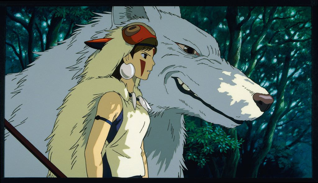 Tappetino Per Mouse Anime - Principessa Mononoke - Disegno Hayao Miyazaki, 200x240 Mm, Morbido E Antiscivolo, Ideale Per Ufficio E Gaming