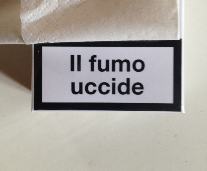 Il fumo e il sesso. Da uomo a uomo