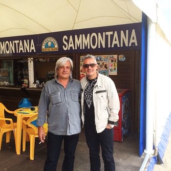 Roberto Baggio a Viareggio. Visita lampo al “Beach Stadium”