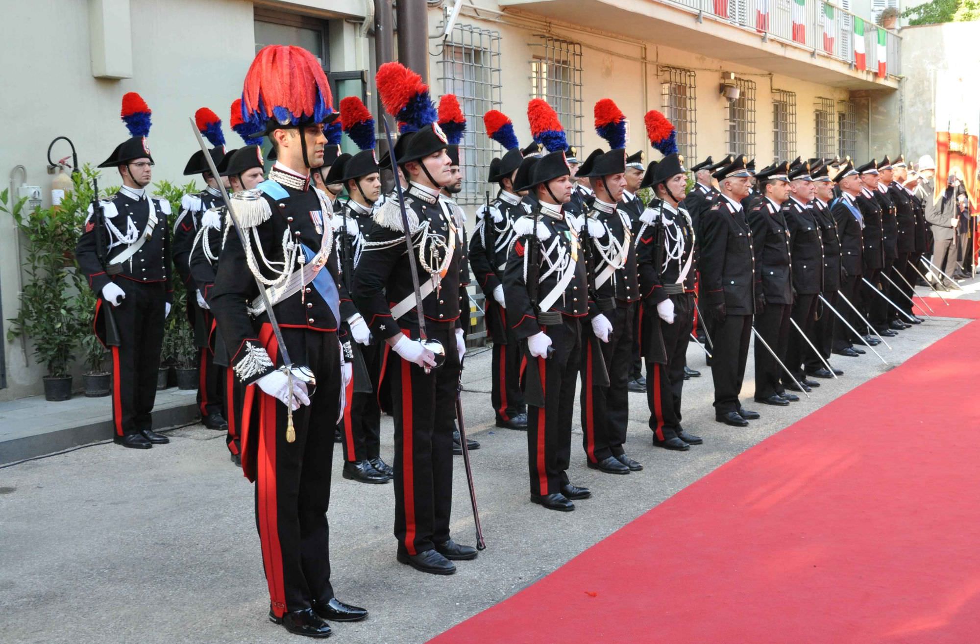 Cittadinanza onoraria di Forte dei Marmi all’Arma dei Carabinieri