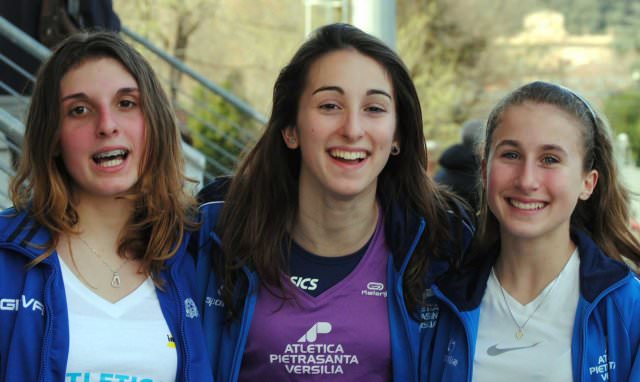 Tre versiliesi ai campionati italiani individuali di Rieti