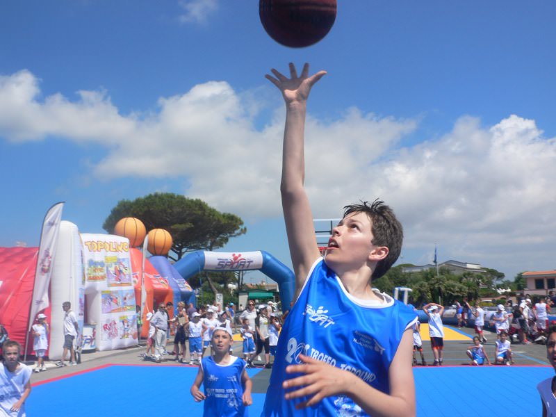 A Lido la tappa conclusiva del Trofeo Topolino Minibasket Tour