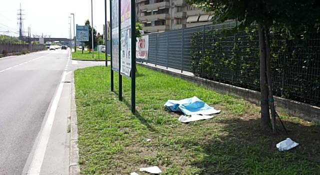 Erba alta e rifiuti, il lungoferrovia a Viareggio in preda al degrado (foto)