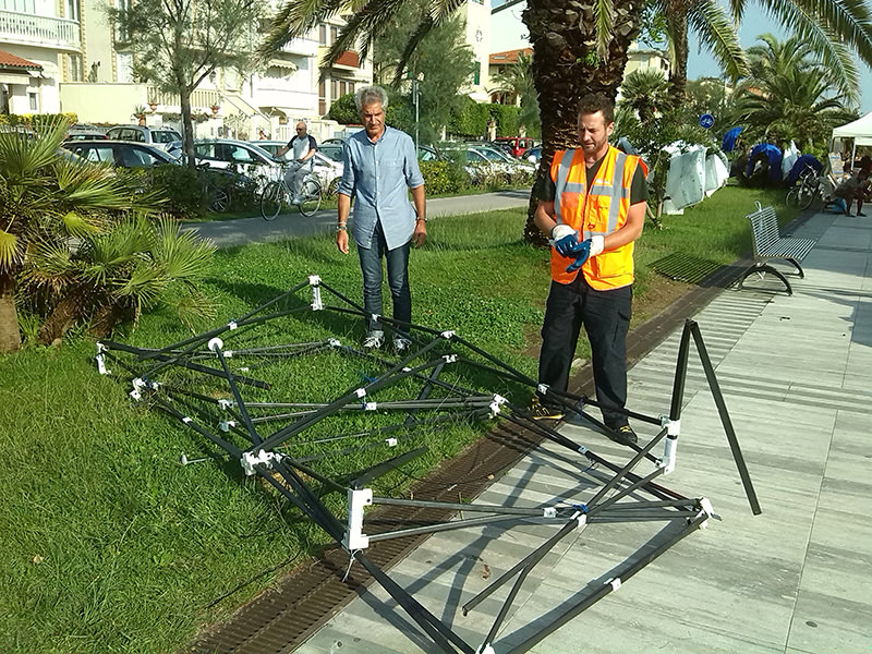 Sea Ambiente e Sea Risorse in azione a Viareggio e Lido contro i danni del maltempo