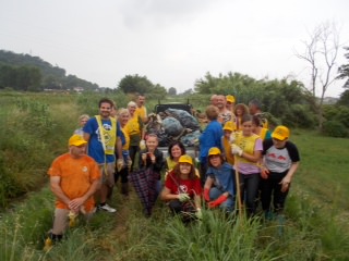 Successo dell&#8217;iniziativa per ripulire le sponde della Gora di Stiava