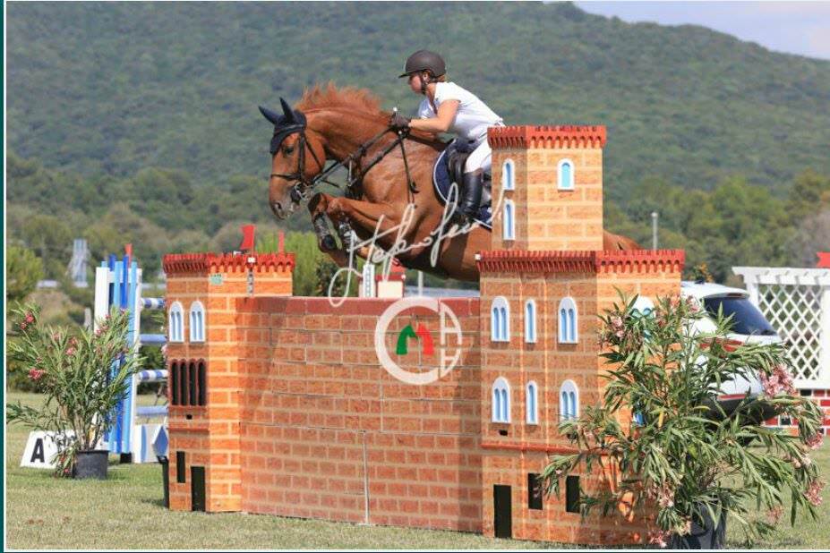 Equitazione, Marco Del Cistia (C.I. Burlamacco) sul podio a Castiglioncello