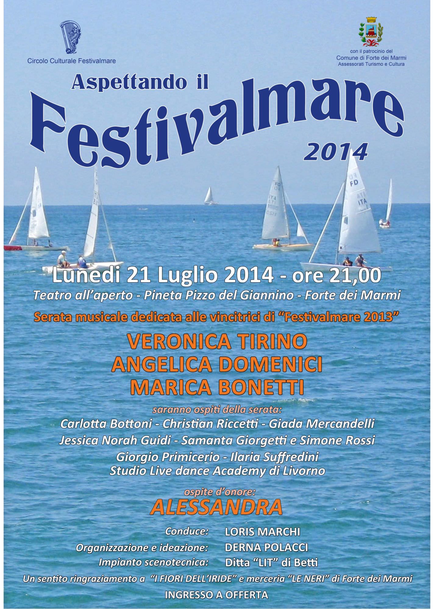 Rinviata la sera finale del FestivalMare per maltempo