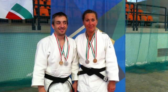 Costa e Suddetti secondi agli assoluti di judo