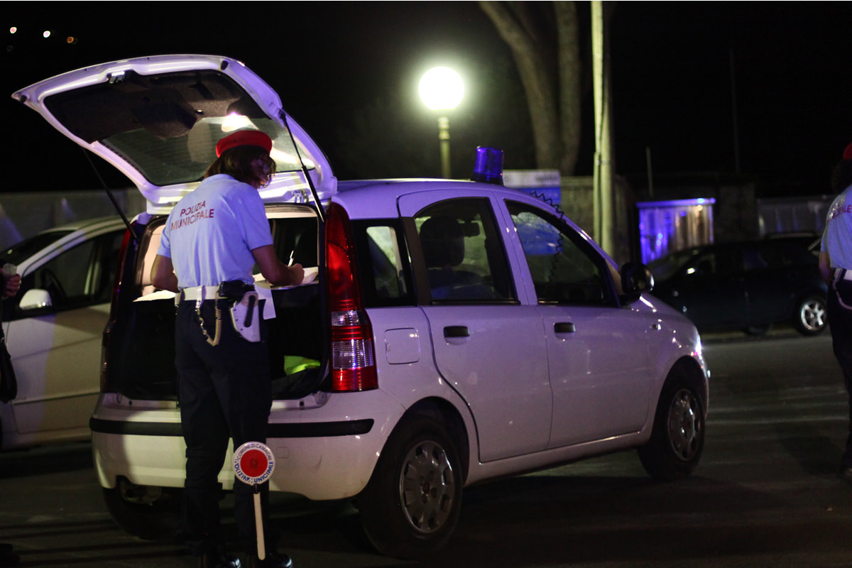 “Operazione Pegaso”, notte di controlli per la Polizia Municipale di Camaiore