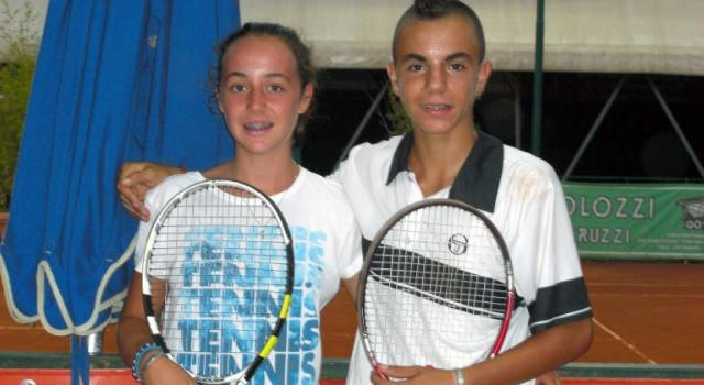 Alessio Grasso e Altea Ricci avanzano al Tennis Italia