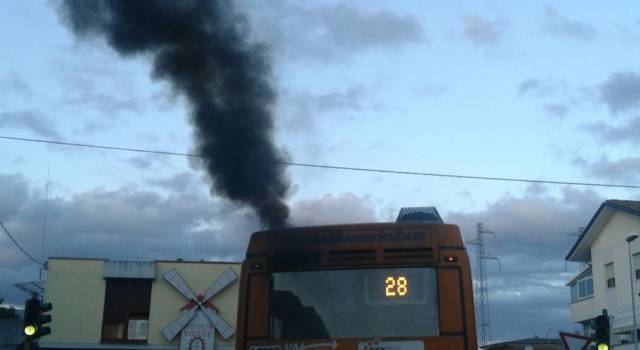Quel brutto fumo nero dagli autobus pubblici&#8230;