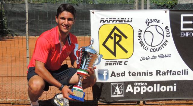 Federico Rocchi vince il memorial &#8220;Carnicelli&#8221; al Tennis Raffaelli