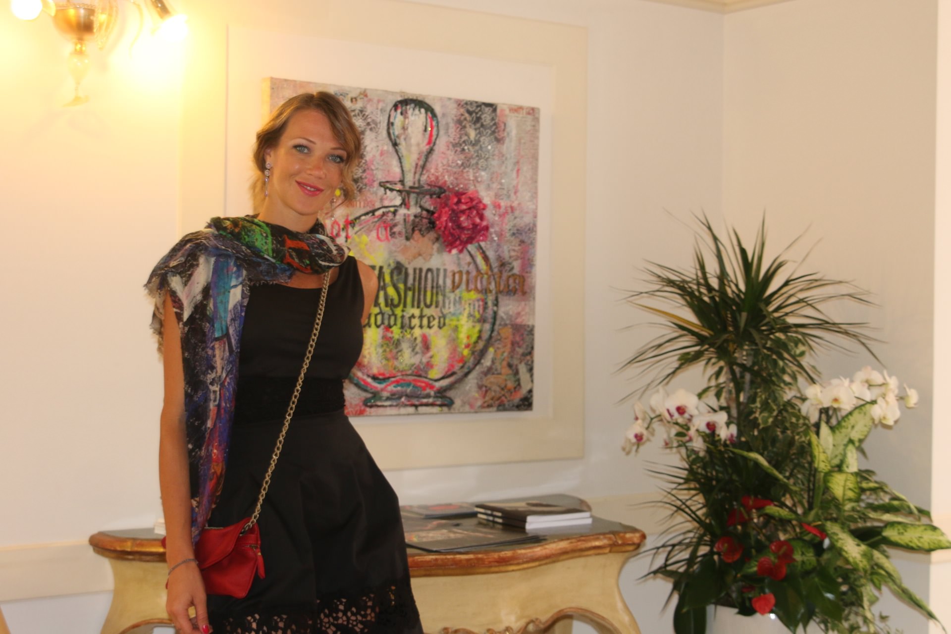 Ludmilla Radchenko in mostra all’hotel Byron