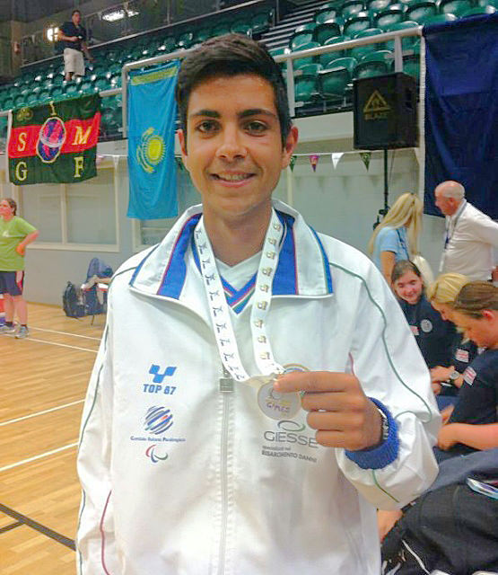 Marco Coluccini si aggiudica l’oro al tiro con l’arco agli IWAS World Junior Games