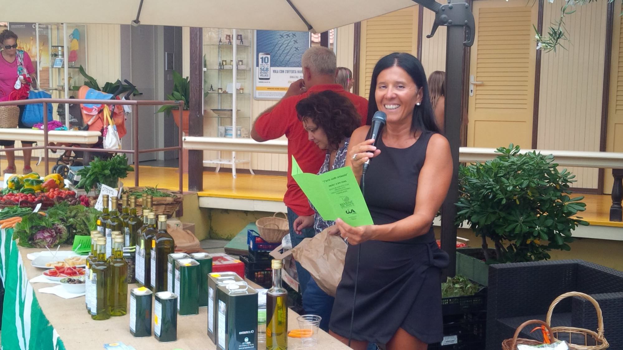 Dieta mediterranea. Successo in spiaggia con Cia