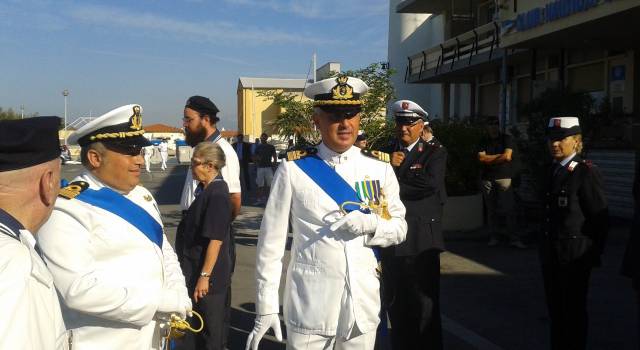 Cambio della guardia alla Capitaneria di Porto di Viareggio