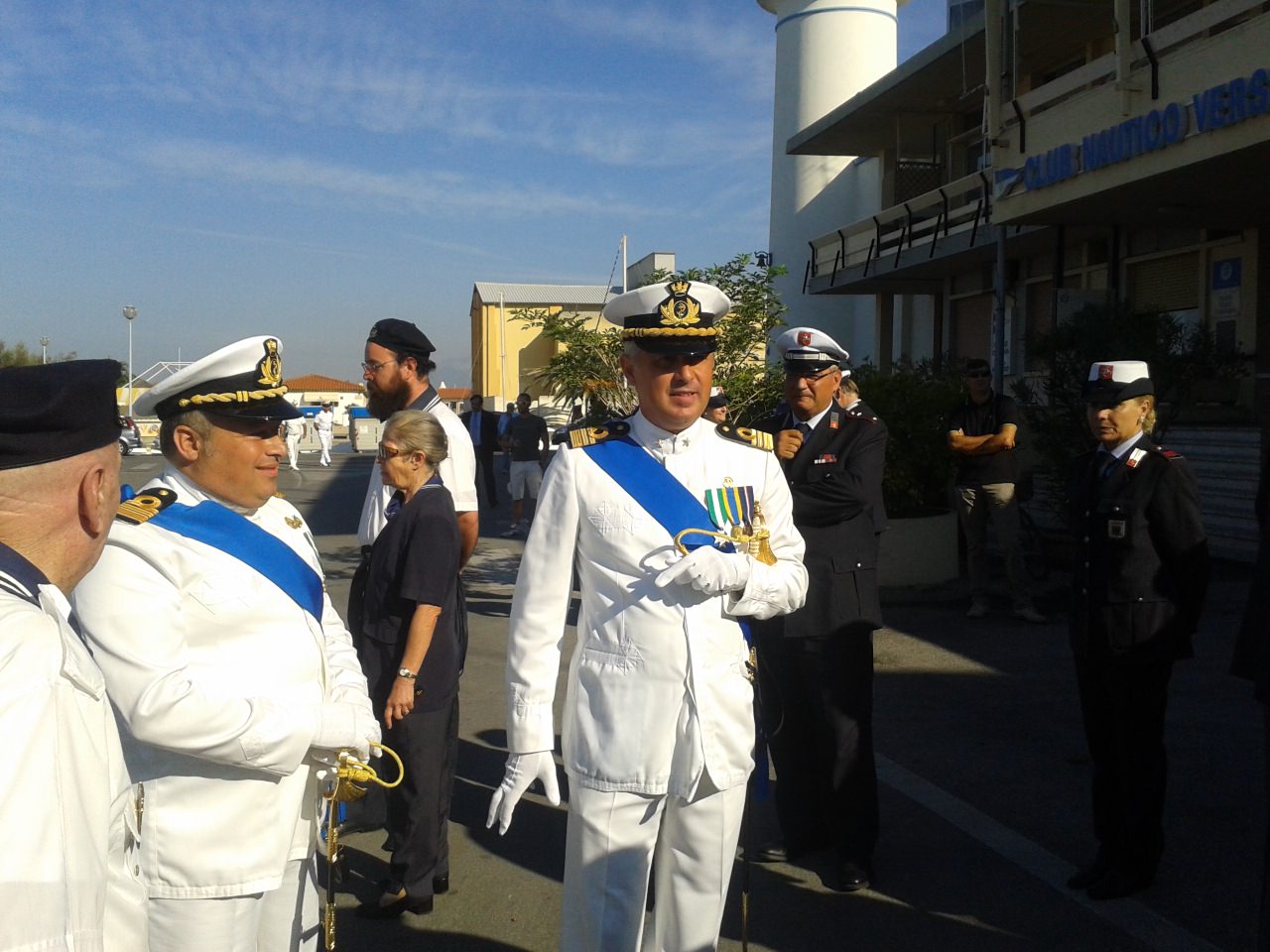 Cambio della guardia alla Capitaneria di Porto di Viareggio