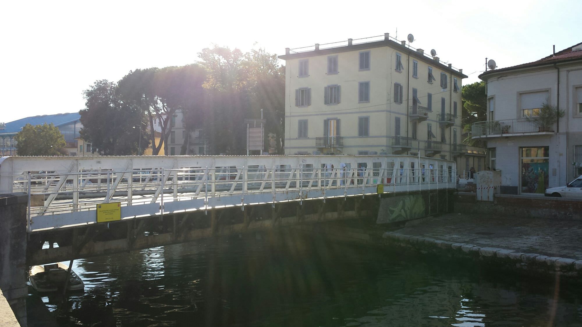 Al via mercoledì 10 dicembre i lavori di posizionamento del nuovo ponte girante