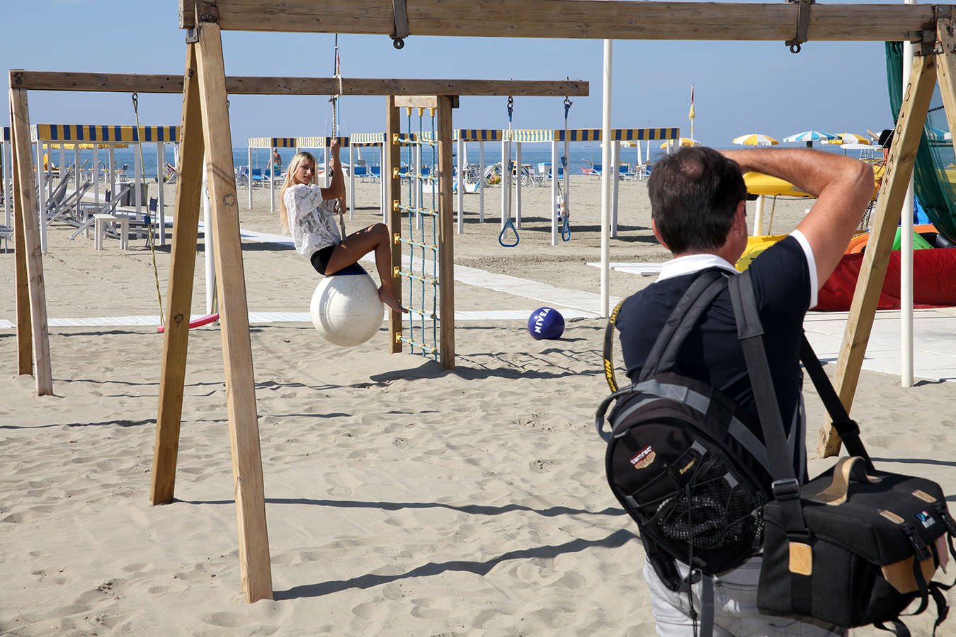 Lido di Camaiore set fotografico per un giorno