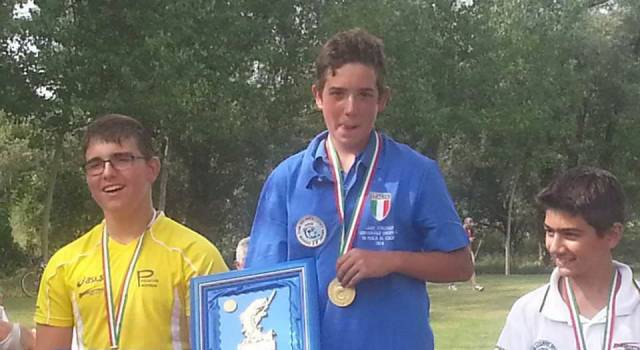 Daniele La Porta campione italiano under 14 di pesca al colpo