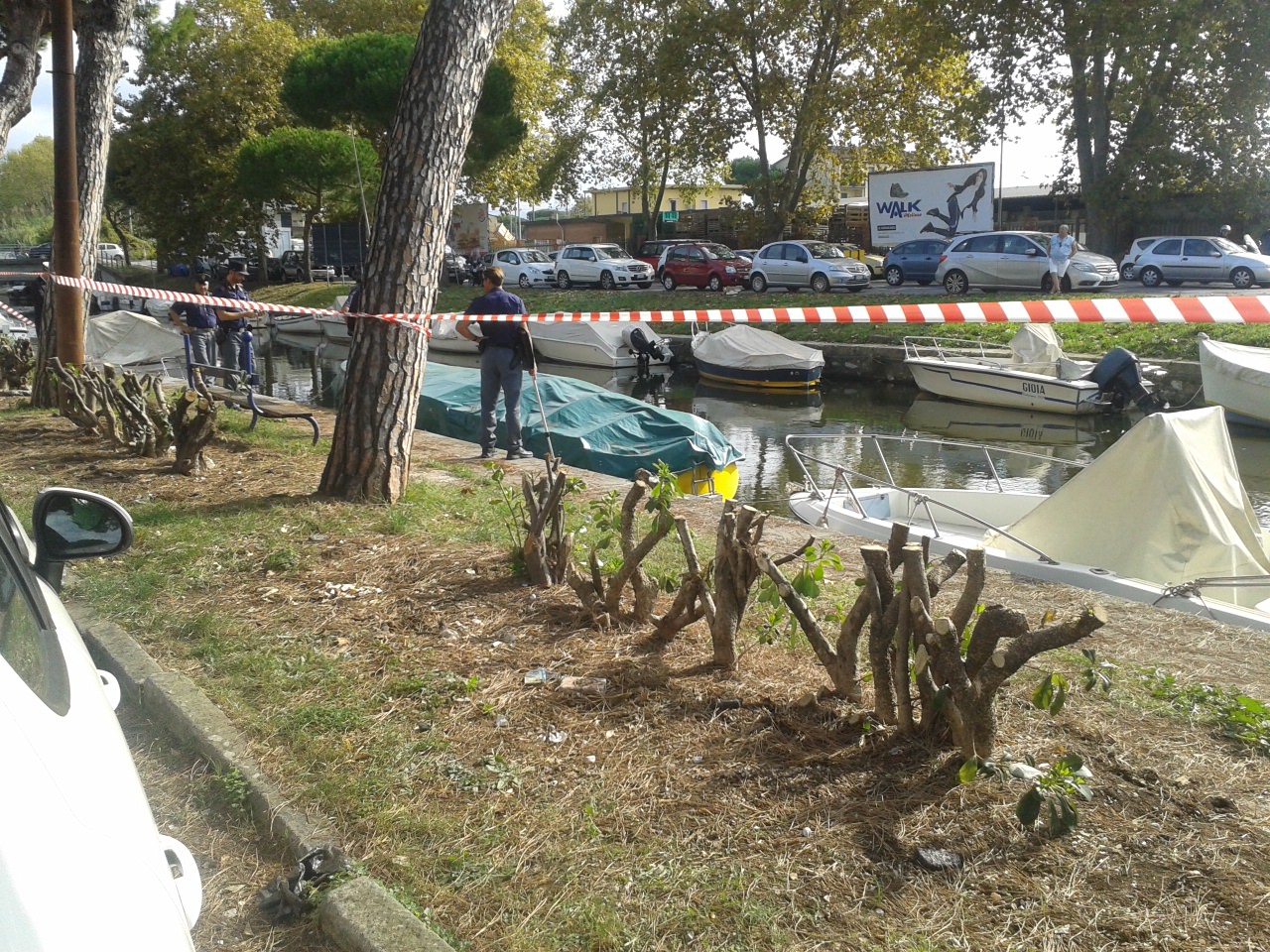 Trovato il cadavere di una donna nel canale Burlamacca