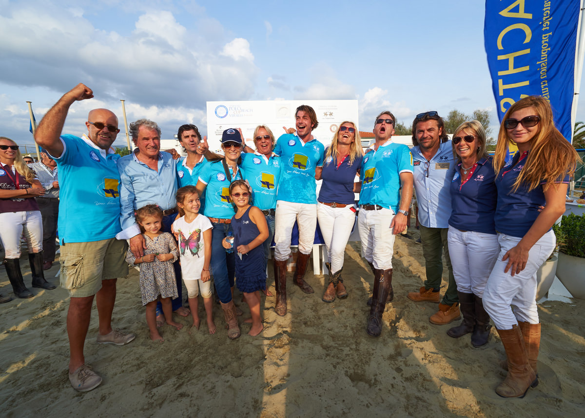 Il Team Fipa Group vince la Polo Beach Cup Versilia, gran finale sotto il sole