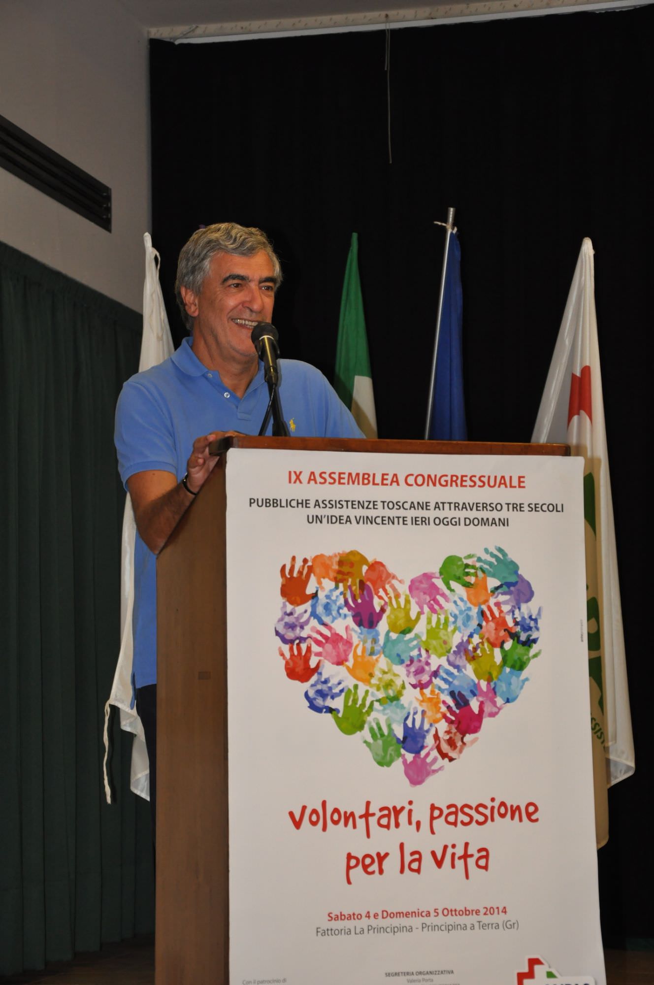 Il viareggino Attilio Farnesi confermato alla guida delle Pubbliche Assistenze Toscane