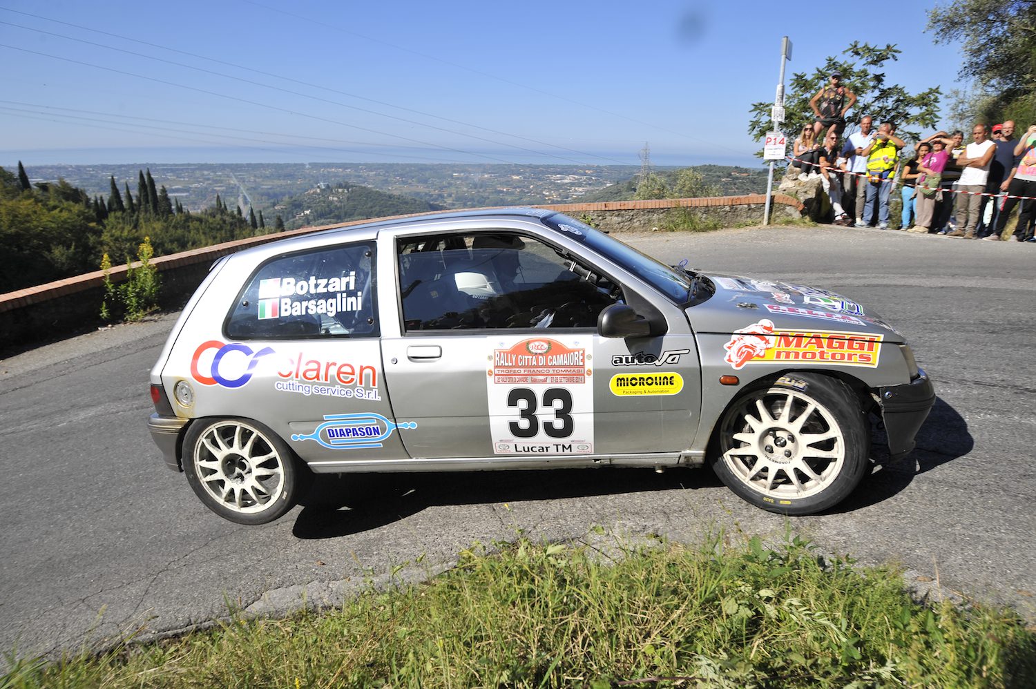 Problemi tecnici per il Team Giannecchini & Salotti al Rally di Camaiore
