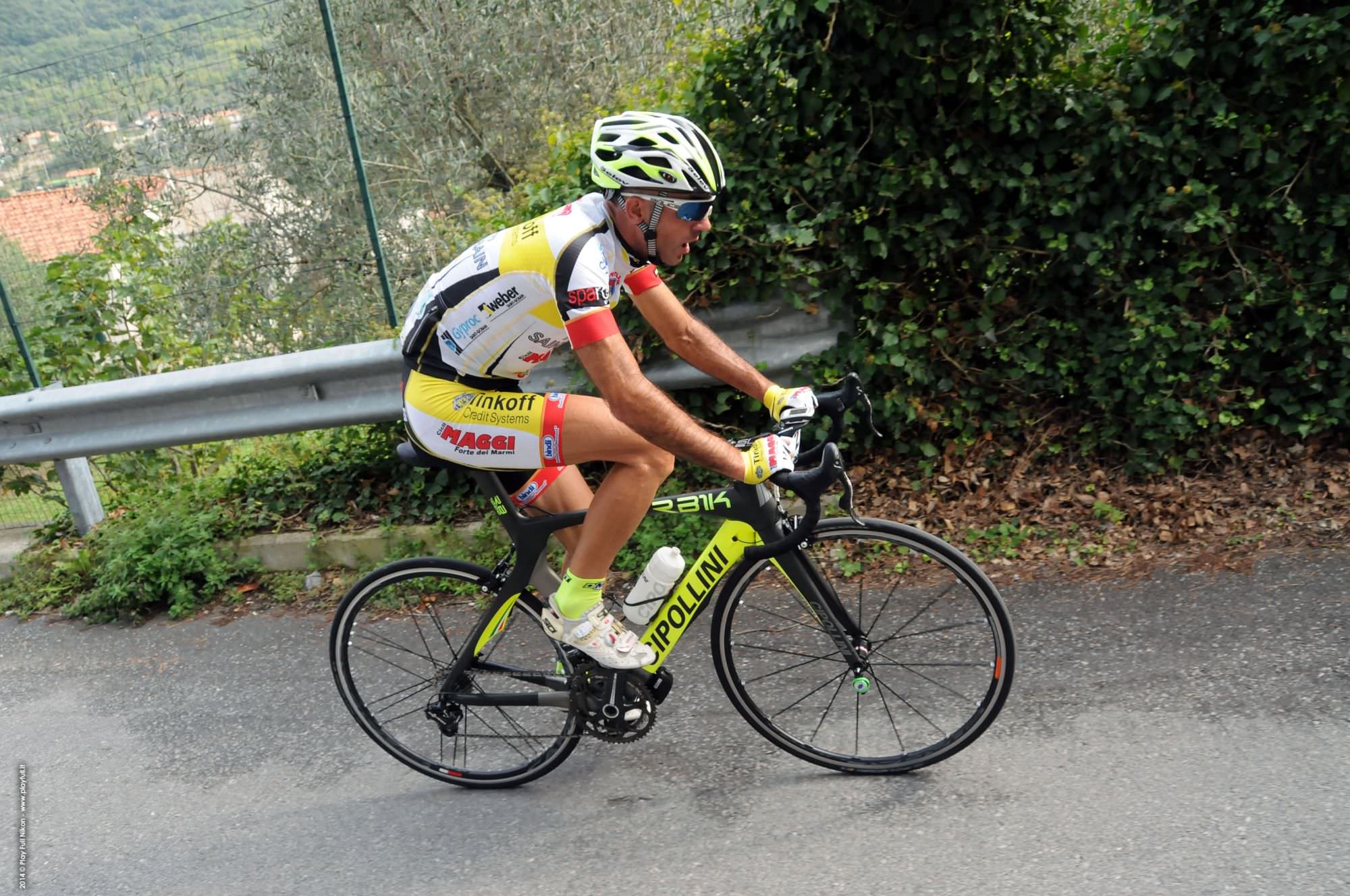 Alfonso Falzarano “capitale”: vince la Granfondo Campagnolo