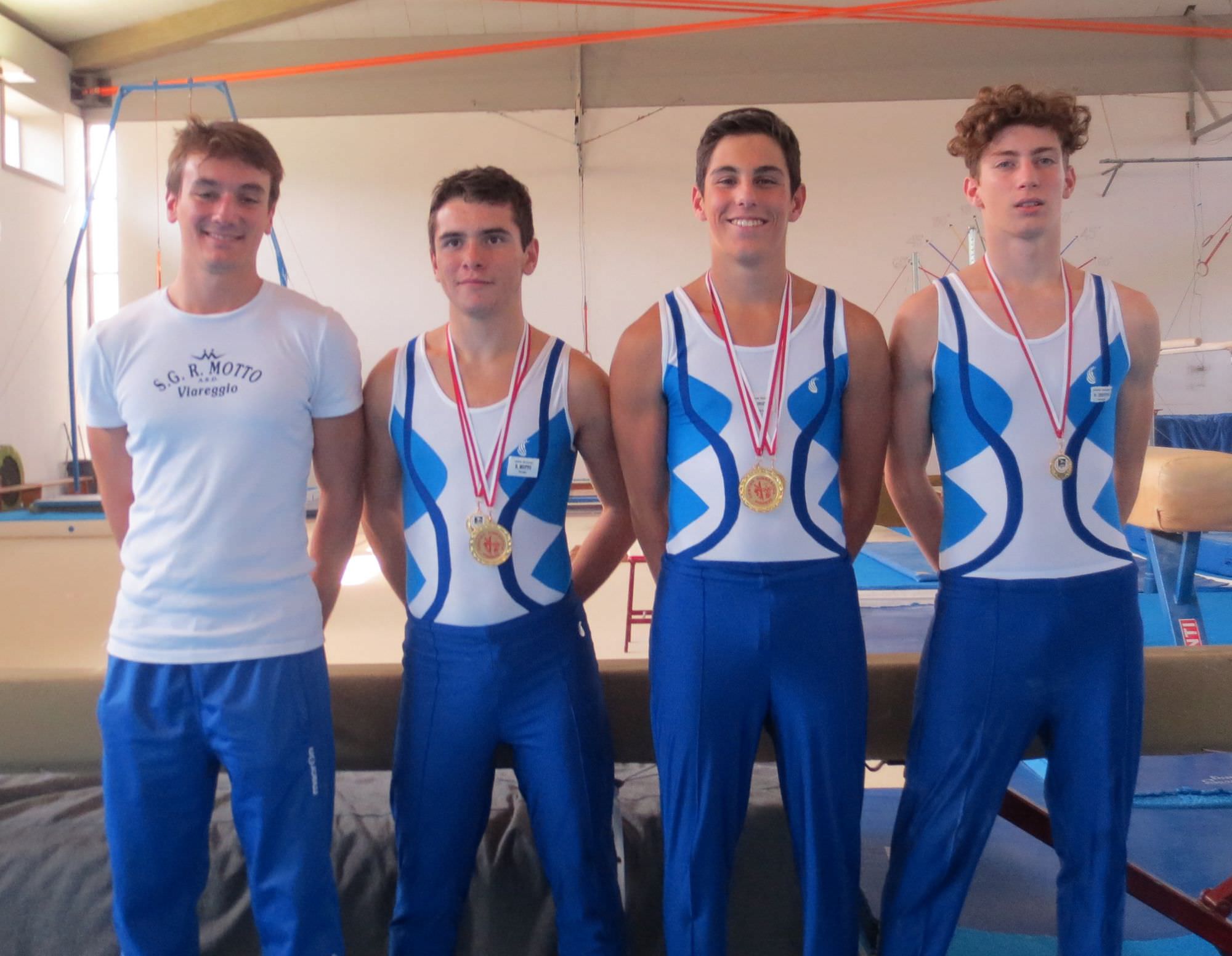 Motto protagonista al campionato di ginnastica artistica maschile di Firenze