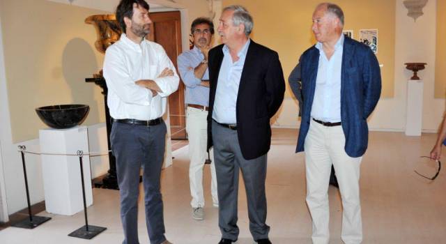 Domenico Lombardi incontra il ministro Franceschini. Importanti progetti d&#8217;arte da discutere