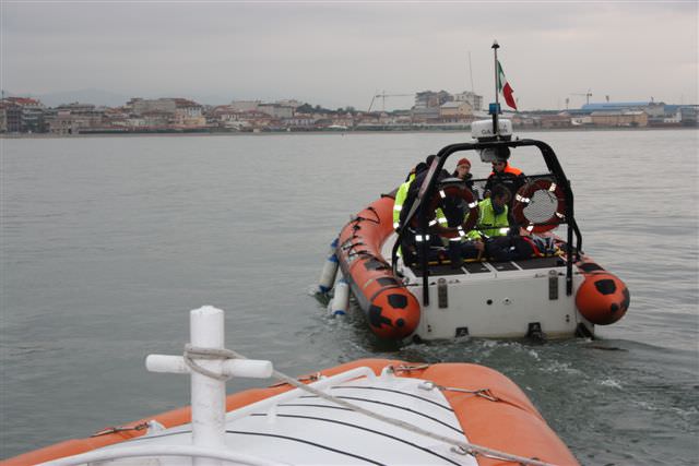 Esercitazione Sarex 2014. Simulazioni in mare con la Guardia costiera