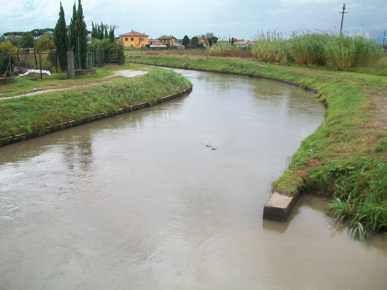 Maltempo in Versilia, il Consorzio di Bonifica tiene sotto controllo fossi e canali