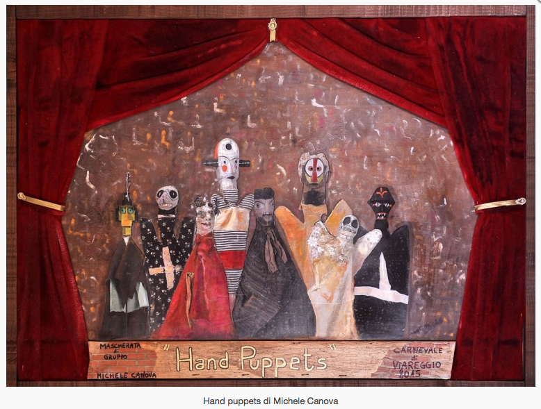 Carnevale di Viareggio 2015, i bozzetti delle mascherate di gruppo