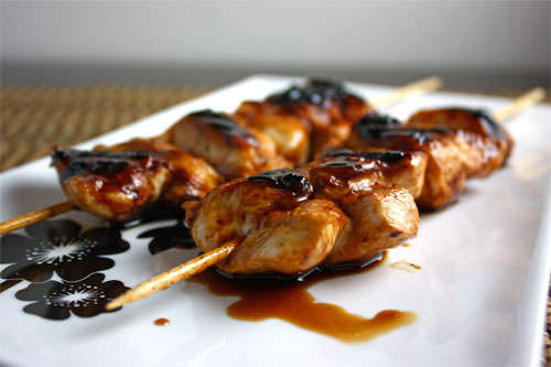 pollo Yakitori pollo Yakitori