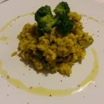risotto broccoli e zafferano