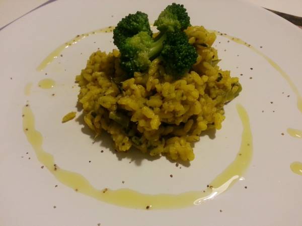 risotto broccoli e zafferano risotto broccoli e zafferano